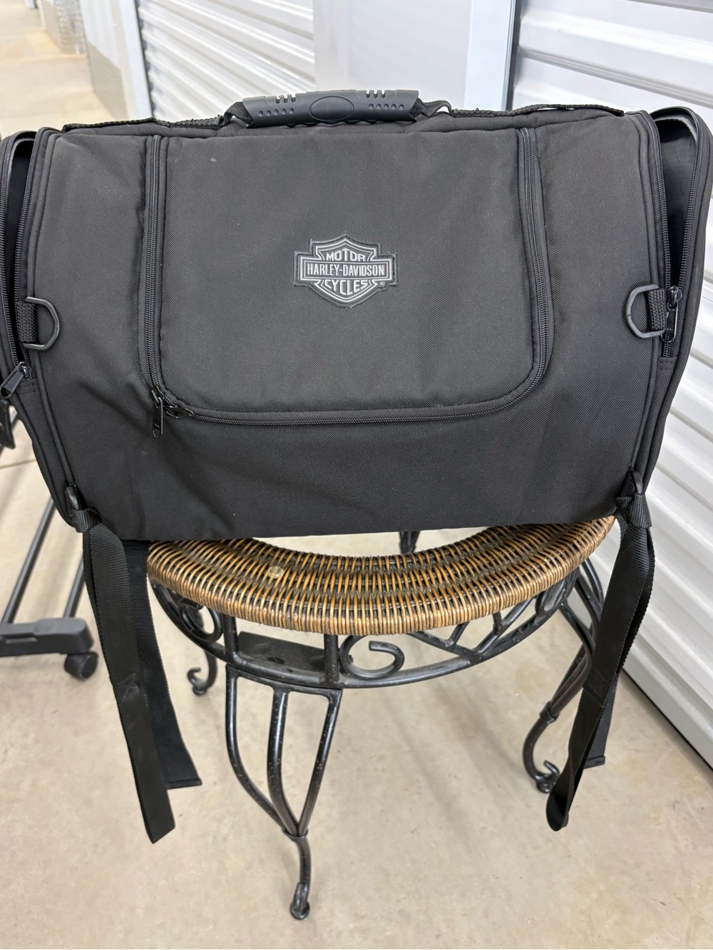 Harley-Davidson ultra-fit overnight Black Logo Duffel Bag
